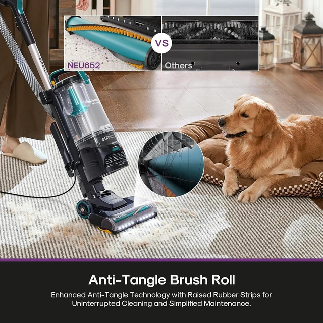 Alt view image 5 of 7 - Eureka Upright Vacuum Cleaners for Home, FlexReach Plus, NEU652