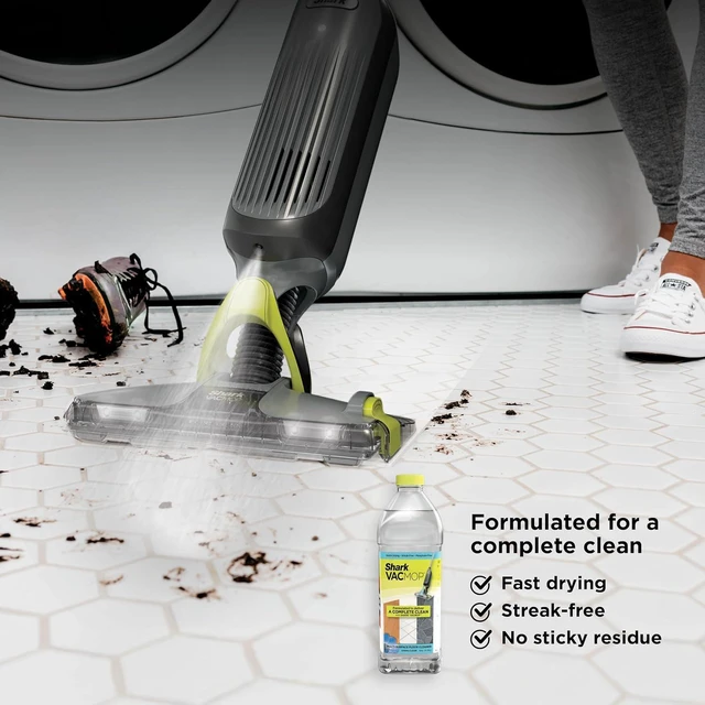 Alt view image 7 of 7 - Shark VACMOP Cordless Vacuum & Spray Mop, Gray, VM252