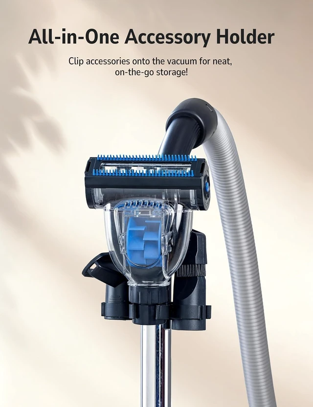 Alt view image 7 of 7 - Aspiron Canister Vacuum Cleaner, 40Kpa Bagless Vacuum Cleaners