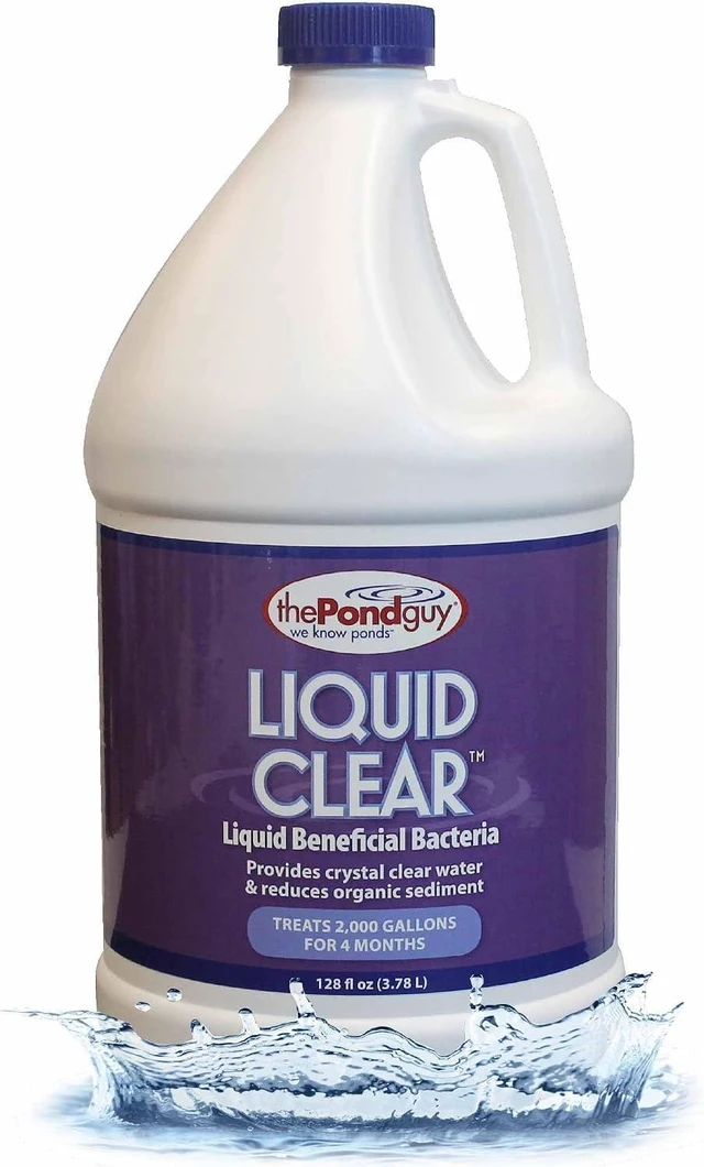 Main image of The Pond Guy LiquidClear Beneficial Bacteria Pond Cleaner, 1 Gallon