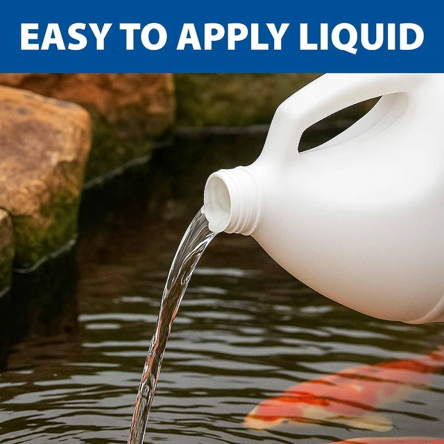 Alt view image 3 of 7 - The Pond Guy LiquidClear Beneficial Bacteria Pond Cleaner, 1 Gallon