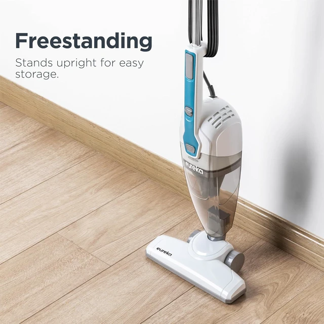 Alt view image 5 of 7 - Eureka Blaze Stick Vacuum Cleaner, 3-in-1 Small Vacuum for Home, Aqua Blue