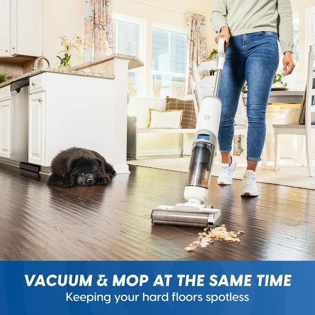 Alt view image 2 of 7 - Vacmaster Cordless Wet Dry Vacuum & Mop, Self-Cleaning Hard Floor Cleaner