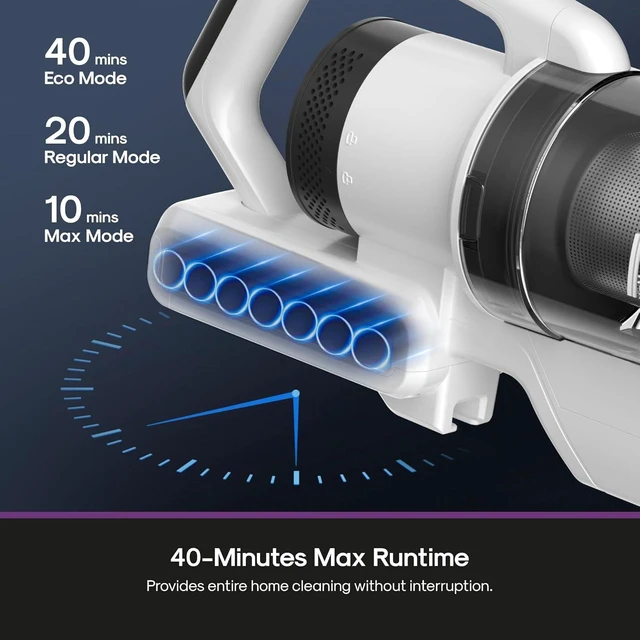 Alt view image 3 of 7 - Eureka RapidClean Pro Pet Hair Cordless Vacuum, NEC280WH