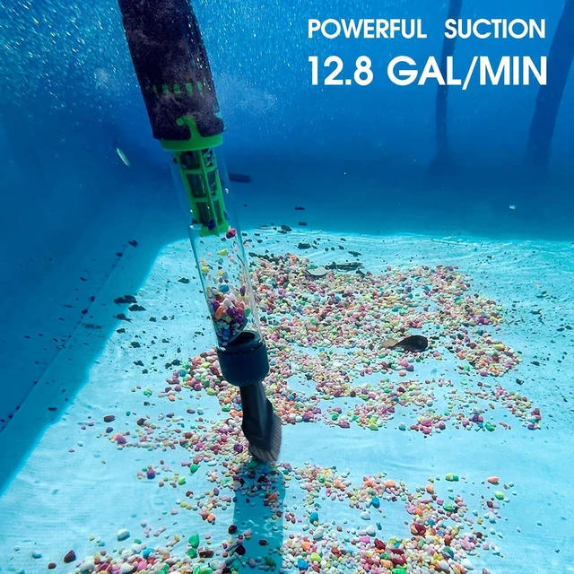 Alt view image 2 of 7 - Rechargeable Pool & Spa Hot Tub Vacuum Cleaner - Dual Mode & Magnetic Drive System, 25µm Ultra Fine Mesh Filters for Hot Tub, Small Above Ground Pools - 70 Mins