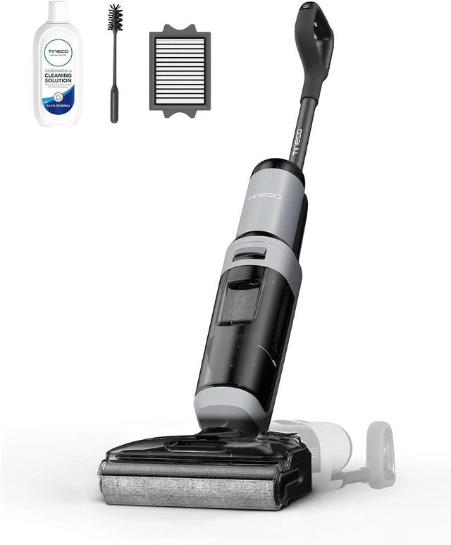 Main image of Tineco Floor ONE i5 Stretch Wet Dry Vacuum Cleaner, Vacuum & Mop in One Step, 20kpa Powerful Suction, 180° Lay-Flat Design, Anti-Tangle Design, Dual-Sided Edge Cleaning, Up to 30* Minutes Runtime