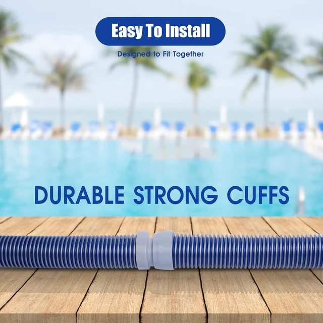 Alt view image 7 of 7 - 1.5" Pool Hoses Replacement/Extension for Inground Pools Vacuum Cleaner