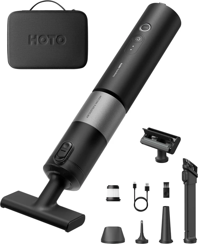 Main image of HOTO Car Vacuum Portable Cordless, Handheld Vacuum with Case, 20000Pa