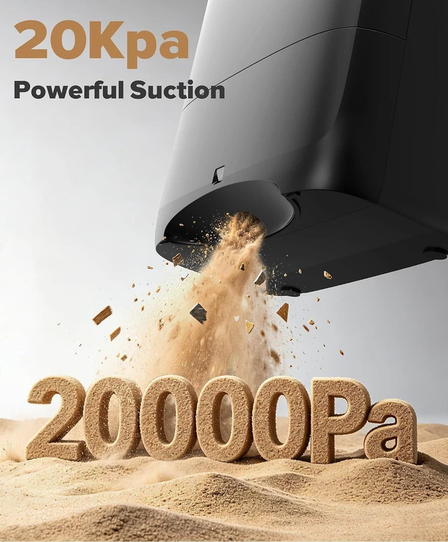 Alt view image 3 of 7 - Touchless Vacuum Automatic Dustpan, Bagless, 20Kpa Suction & Auto Sensors