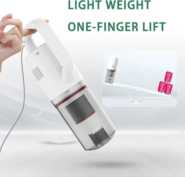 Alt view image 2 of 3 - KEROMEE Stick Corded Handheld Vacuum Cleaner 26ft Cord Electric Broom for Pet Hair Hardwood Floor Cat Litter Cleaning