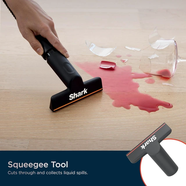 Alt view image 3 of 7 - Shark MessMaster Portable Wet/Dry Vac, 3 Tools + Extension Wand, VS101