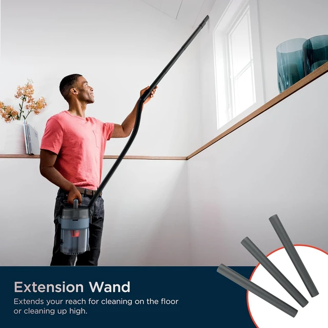 Alt view image 5 of 7 - Shark MessMaster Portable Wet/Dry Vac, 3 Tools + Extension Wand, VS101
