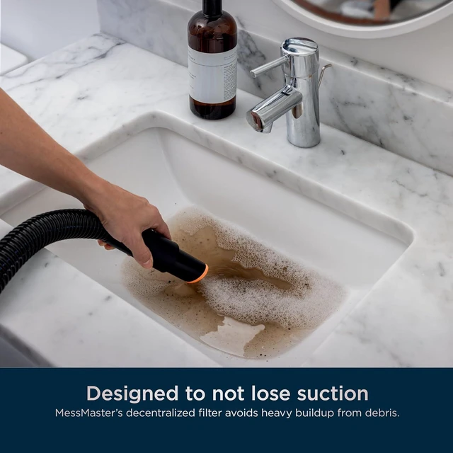 Alt view image 6 of 7 - Shark MessMaster Portable Wet/Dry Vac, 3 Tools + Extension Wand, VS101