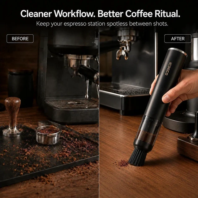 Alt view image 4 of 7 - Barista Coffee Vacuum Cleaner for Coffee Grinders & Espresso Machines