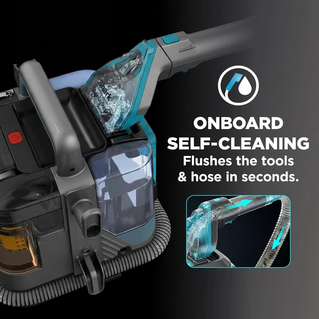 Alt view image 6 of 7 - Shark StainStriker HairPro Portable Stain Cleaner, 3 Tools, PX253BRN