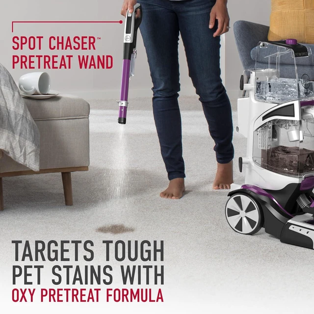 Alt view image 4 of 7 - Hoover SmartWash Pet Automatic Carpet Cleaner Machine with Spot Chaser Wand