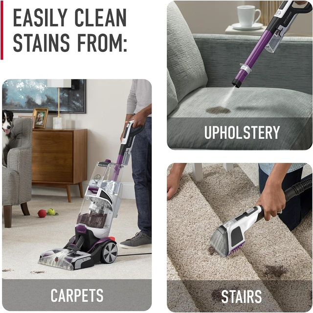 Alt view image 6 of 7 - Hoover SmartWash Pet Automatic Carpet Cleaner Machine with Spot Chaser Wand