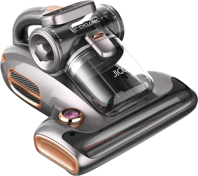 Main image of JIGOO T600 Bed Mattress Vacuum Cleaner with UV-C Light, 15Kpa Suction, 700W