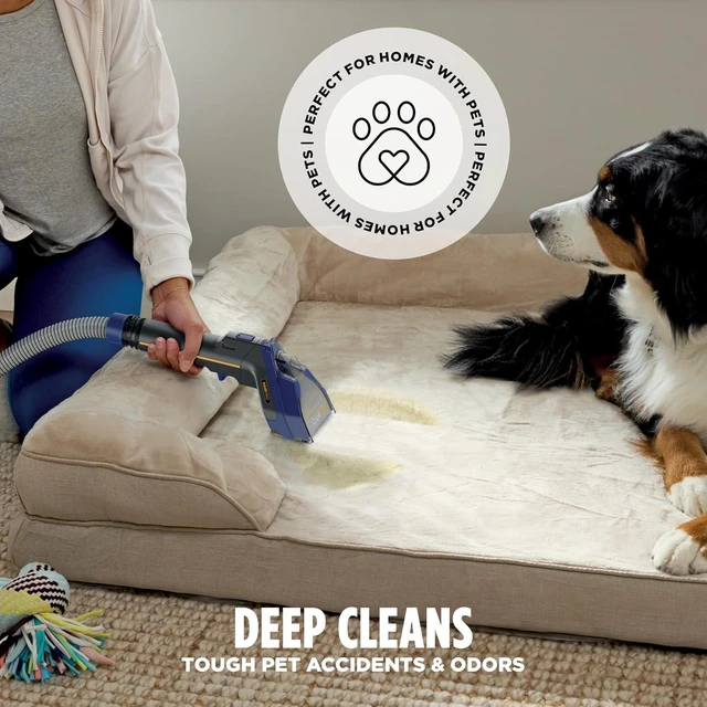Alt view image 6 of 7 - Shark CarpetXpert HairPro Carpet & Built-in Stain Cleaner, 2 Tools EX251BRN