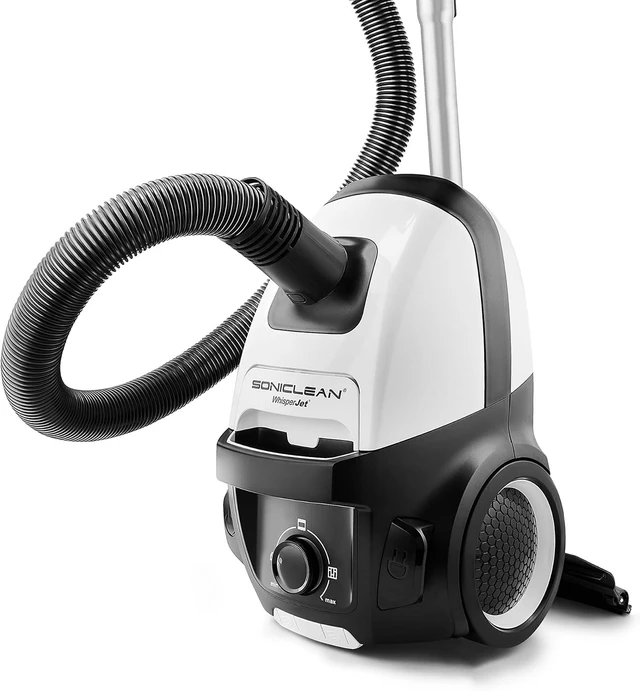 Alt view image 2 of 7 - Soniclean WhisperJet C2 Canister Vacuum Cleaner - Ultra-Quiet Operation - U15 ULPA Filtration - Designed in Germany