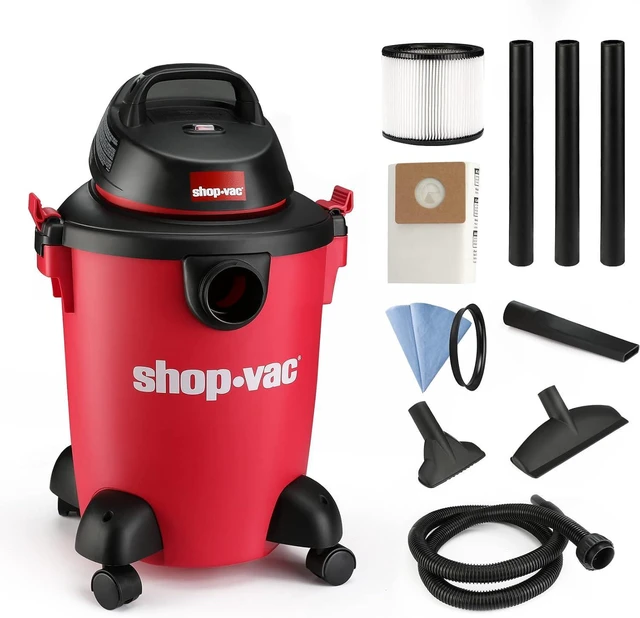 Main image of Shop-Vac 6 Gallon 3.0 Peak HP Wet/Dry Vacuum, 3 in 1 Function - 5971636