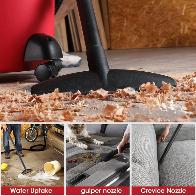 Alt view image 6 of 7 - Shop-Vac 6 Gallon 3.0 Peak HP Wet/Dry Vacuum, 3 in 1 Function - 5971636
