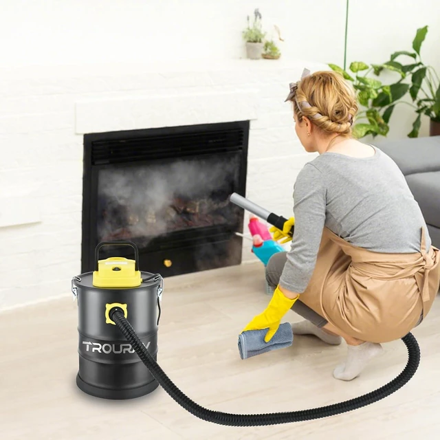 Alt view image 4 of 7 - Ash Vacuum Cleaner, 800W,2.6 Gallon Fireplace Vacuum