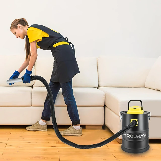 Alt view image 5 of 7 - Ash Vacuum Cleaner, 800W,2.6 Gallon Fireplace Vacuum