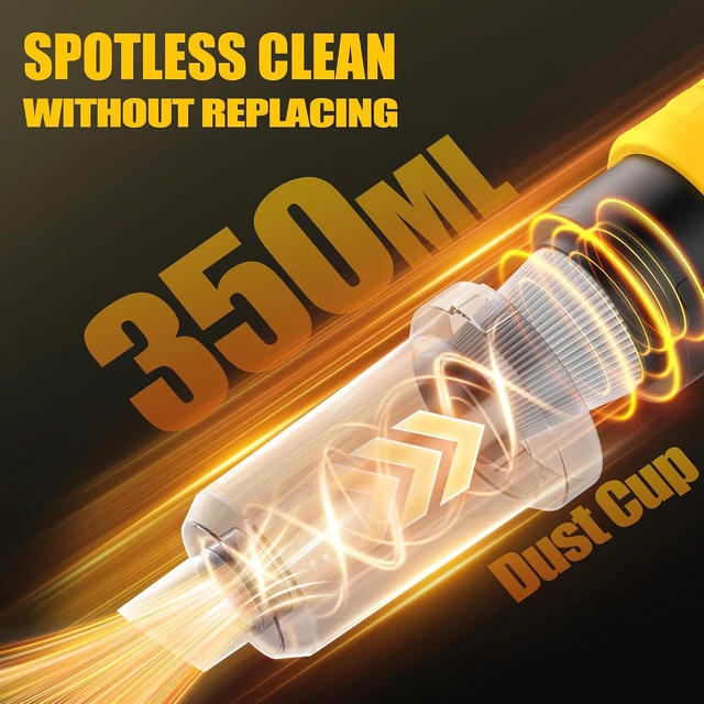 Alt view image 7 of 7 - 6-in-1 Cordless Car Vacuum, 21V 8000mAh Car Vacuum Cleaner High Power, 50KPA Suction & Blower, 700W Brushless Car Vacuum Portable Cordless for Home, Car, Pet Hair, Keyboard