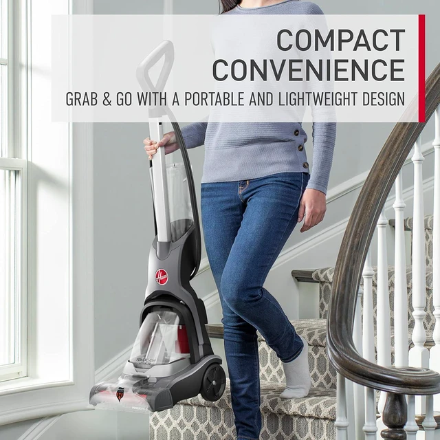 Alt view image 4 of 7 - Hoover PowerDash Pet Advanced Compact Carpet Cleaner Machine with Above Floor Cleaning, Lightweight Carpet Shampooer Machine, Pair with a Hoover Carpet Cleaner Solution for a Bright, Refreshed Home