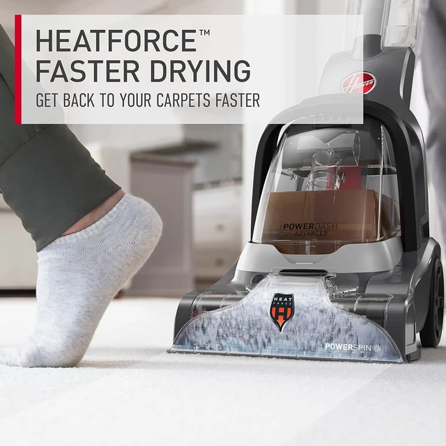 Alt view image 5 of 7 - Hoover PowerDash Pet Advanced Compact Carpet Cleaner Machine with Above Floor Cleaning, Lightweight Carpet Shampooer Machine, Pair with a Hoover Carpet Cleaner Solution for a Bright, Refreshed Home