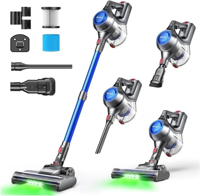 Main image of UML0 Cordless Vacuum Cleaner, Powerful Suction Stick Vacuum Cleaners for Home, 45 Mins Runtime, 1.6L Dust Box, Anti-Tangle, 8-in-1 Rechargeable Vacuum for Hardwood Floor,Carpet,Pet Hair