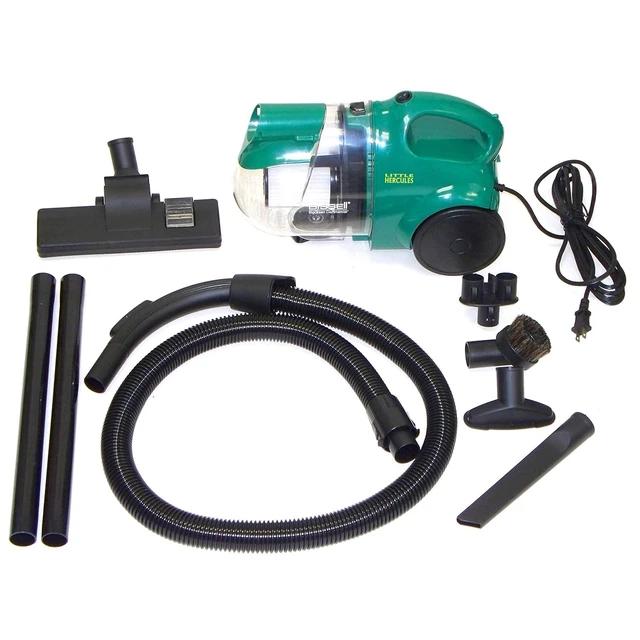 Alt view image 2 of 3 - Bissell Commercial BGC2000 Little Hercules Canister Vacuum - Corded , Green