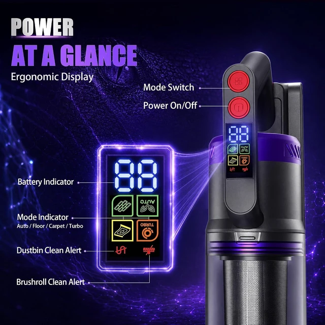Alt view image 4 of 7 - Cordless Vacuum Cleaner