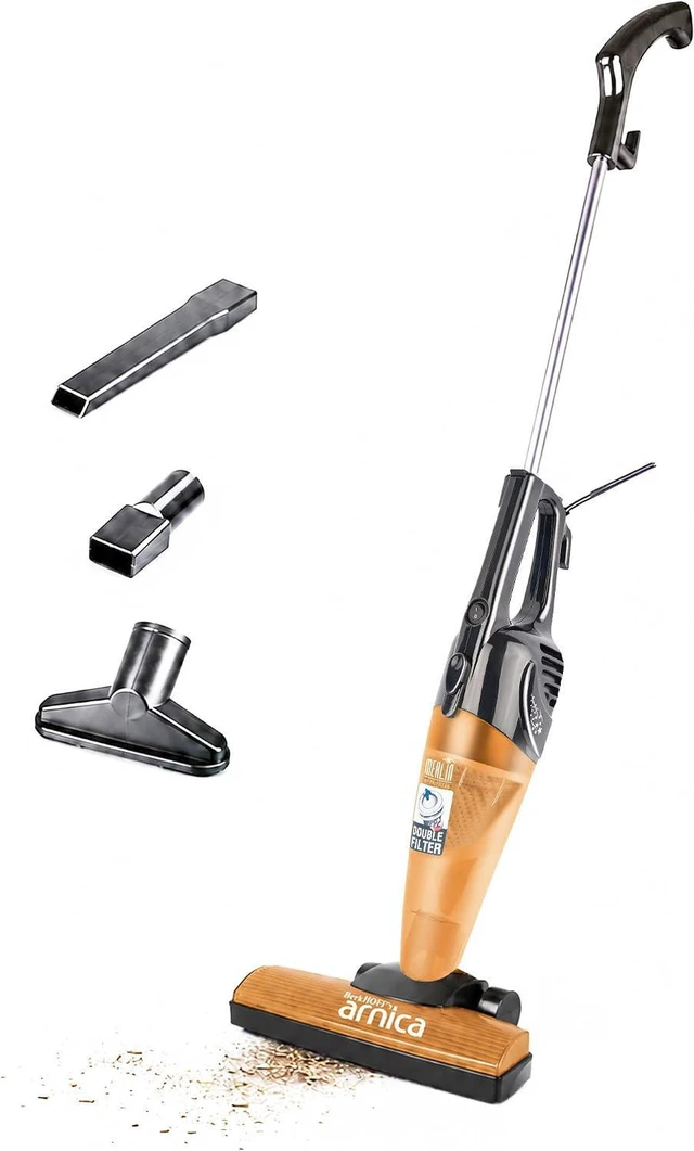 Main image of BergHOFF Merlin All-in-One Corded Stick Vacuum,Detachable Handheld,Orange