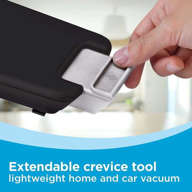 Alt view image 7 of 7 - BLACK+DECKER dust buster PIVOT VAC Handheld Vacuum Cordless, Car Vacuum Portable Rechargeable, Extendible Crevice Tool and 200 Degree Pivoting Nozzle, Strong Suction, Lightweight (BDH2000PL)