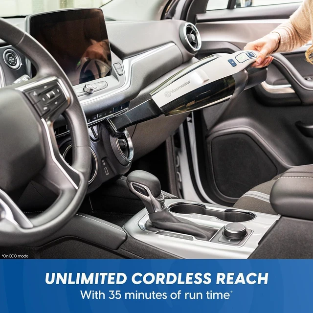 Alt view image 5 of 7 - Vacmaster Cordless Hand Vacuum Protable Pet Vacuum with Motorized Nozzle