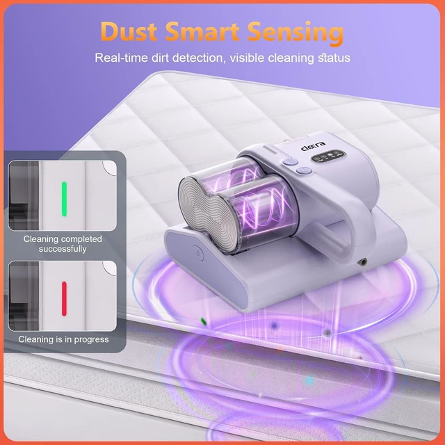 Alt view image 6 of 7 - Mattress Vacuum Cleaner, 16Kpa Bed Vacuum with 253.7nm UVC Light