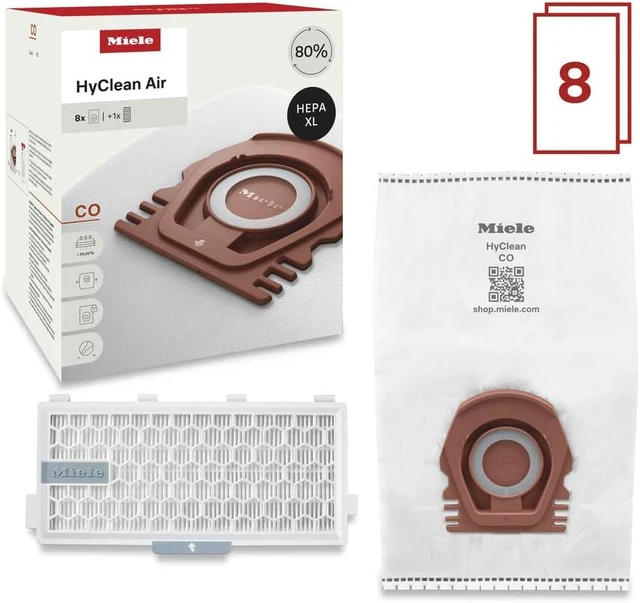 Alt view image 3 of 5 - Miele CO Vacuum Cleaner Bags, XL-Pack for Guard M1 Vacuums