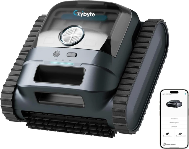 Main image of Cordless Robotic Pool Vacuum Cleaner, APP Support,White