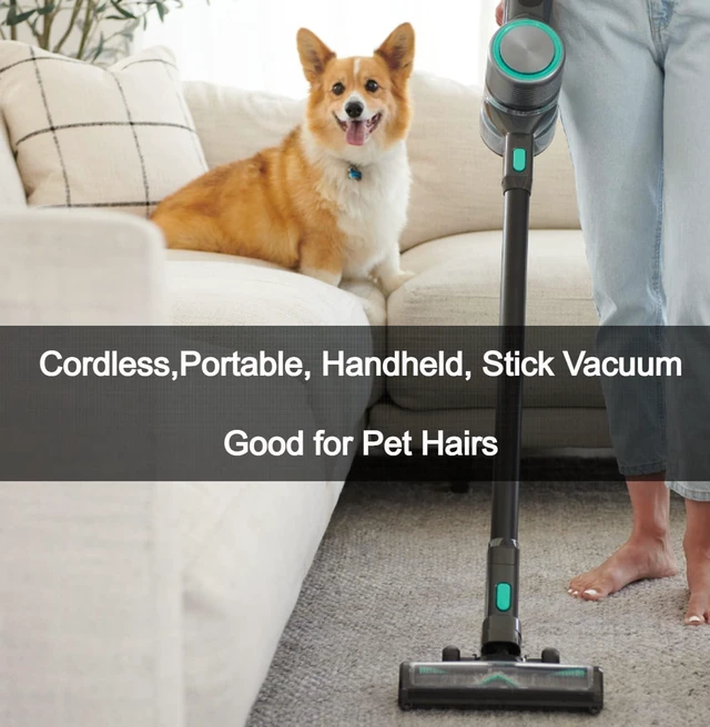 Alt view image 3 of 7 - Wyze Cordless Stick Vacuum Cleaner with HEPA Filter