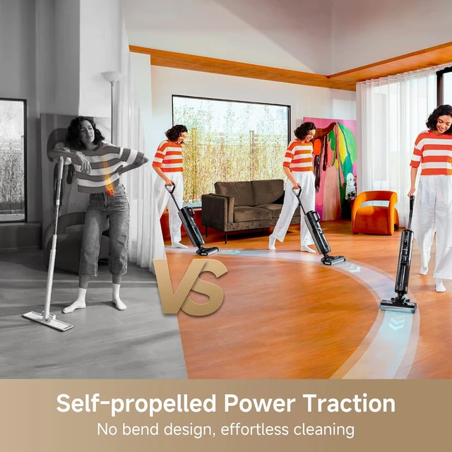 Alt view image 4 of 7 - dreame G10 Combo Wet Dry Vacuum and Mop 2-in-1 for Multi-Surface