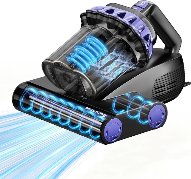 Main image of Mayking Mattress Vacuum Cleaner with 2 Rollers, AI Dust Detection, MV04