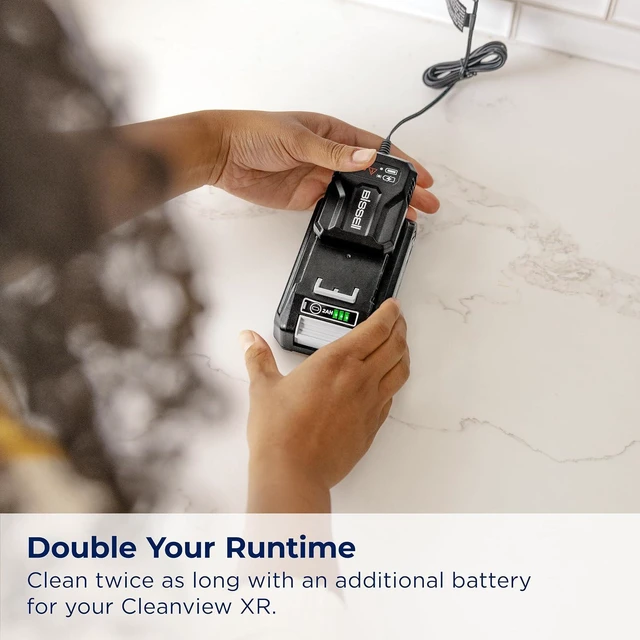 Alt view image 2 of 5 - Bissell CleanView XR & XR Pet Stick Vacuum Extra Battery, 4054