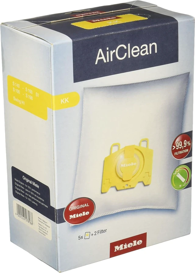 Main image of Miele KK Vacuum Cleaner Bags for Miele Swing H1 & QuickStep Stick Vacuum