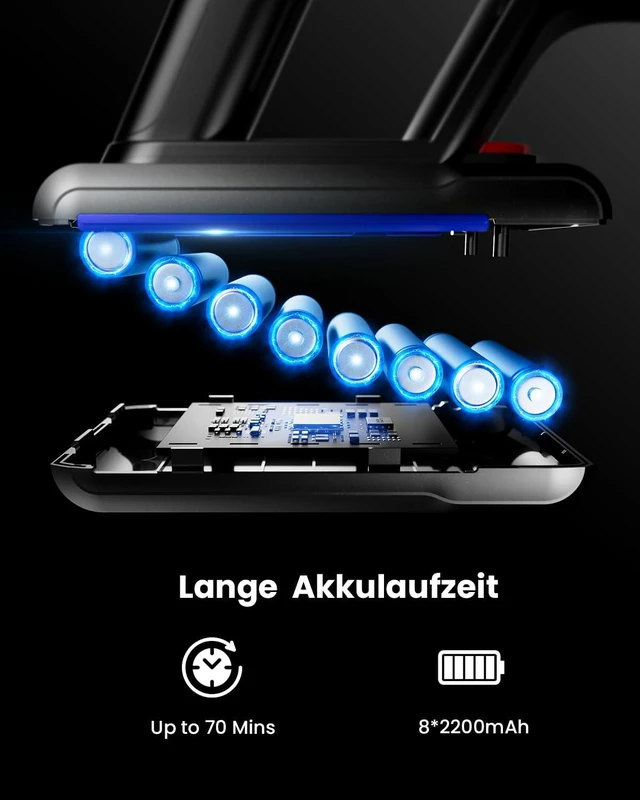 Alt view image 7 of 7 - Cordless Vacuum Cleaner,600W 50KPA 70Mins Runtime for Home, Self-Standing Stick Vacuum with LED Display, Anti-Tangle, 8-in-1 Lightweight Vacuum for Pet Hair, Carpet, Hard Floor