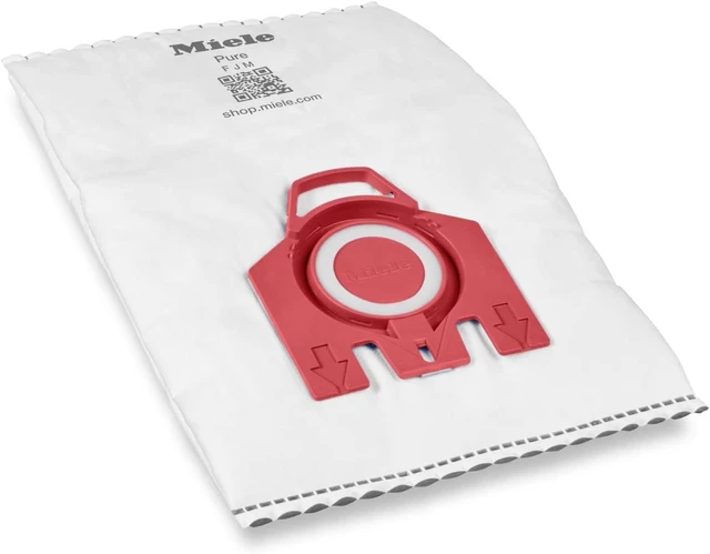 Alt view image 2 of 6 - Genuine Miele Vacuum Cleaner AirClean Dust Bags Type FJM Pack of 4