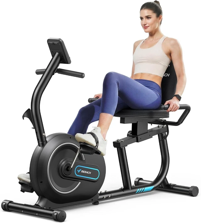 Main image of MERACH Recumbent Exercise Bikes for Home with Smart Bluetooth Equipment App