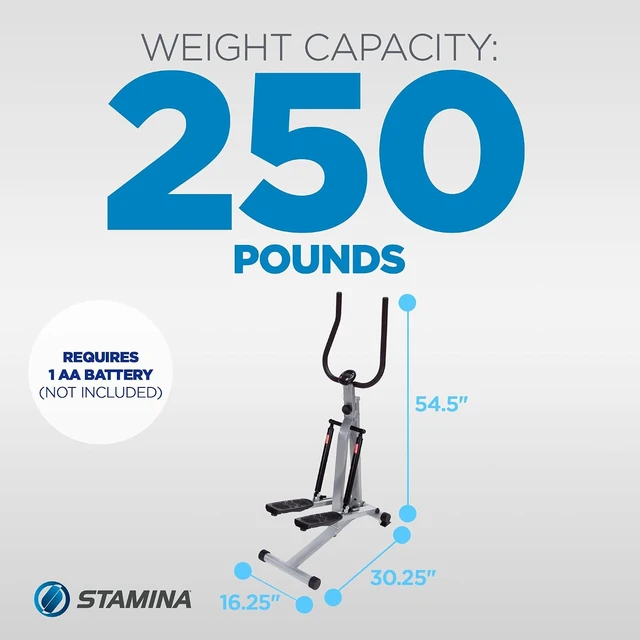 Alt view image 4 of 6 - Stamina Stepper Folding Stair Stepper