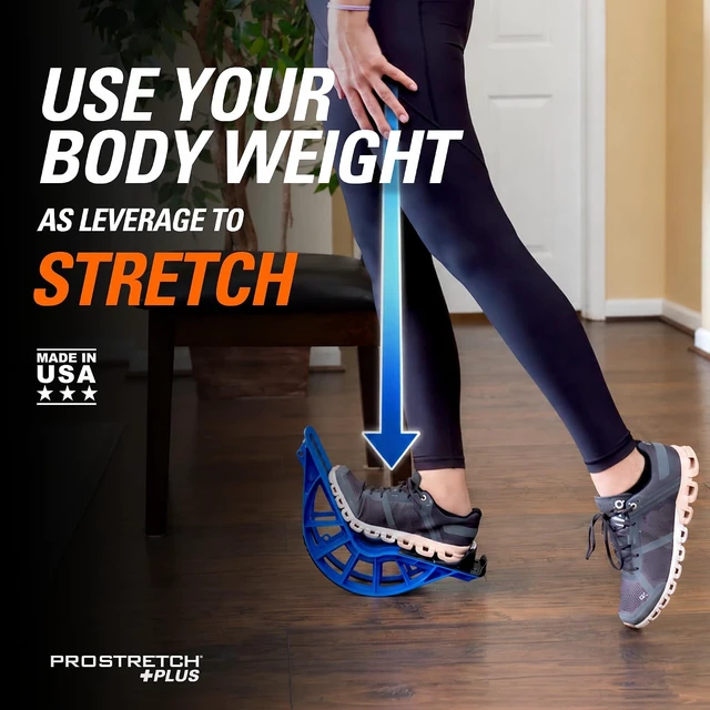 Alt view image 2 of 7 - ProStretch Plus, Customizable Calf Stretcher for Plantar Fasciitis